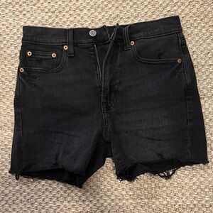 Gap 4” short high rise Black Denim Women's Shorts